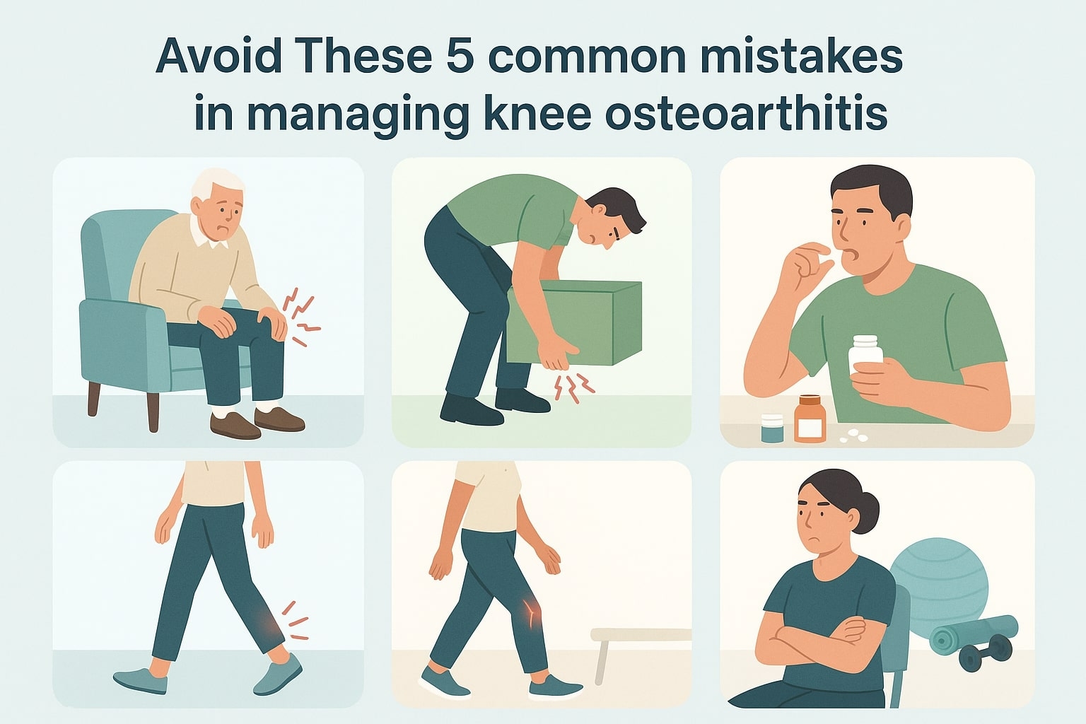 knee-osteoarthritis-management-mistakes